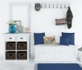 Nautical Collection Throw Pillow Throw Pillow for Indoor Couch Bed Outdoor Patio Washable, Sand Dollars 2820,12Hx16W