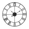 Wall Clock, 24 in Wall Clock Roman Numerals, Battery Operated Non Ticking Silent Classic Decorative Round Clocks, for Living Room Bedroom Office Kitc