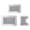 3PCS Absorbent Bath Mat Magic Rug Sets