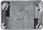 Erica Bathroom Rug Luxury Bath Rug Washable Beautiful Shower Mat Unique Design Stylish Non Slip Shower Mat Grey Rug Bath Shower Tub Decor
