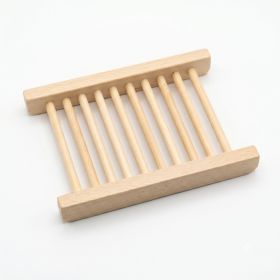 Natural Bamboo Soap Bar Dish - Eco Friendly Wooden Soap Holder Saver Tray for Shower, Bathroom, and Kitchen Counter, Extends Soap Life