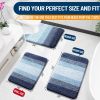 Bathroom Rugs Mat 30x20, Extra Soft Absorbent Microfiber Bath Rugs, Rubber Backing, Quick Dry, Machine Washable Bath Mats for Bathroom Floor
