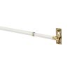 (5 pack) 5/16" White Adjustable Swivel Sash Rod, 21-38"