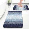 Bathroom Rug Set 2 Piece, Soft Absorbent Microfiber Bath Rug Set, Non-Slip, Machine Wash Dry, Plush Shaggy Bath Mats for Bathroom (30"x20"+24"x16"