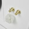 5-Piece Bath Hardware Set with Towel Bar Towel Ring Towel Hook Toilet Paper Holder