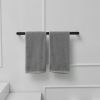 5-Piece Bath Hardware Set with Towel Bar Towel Hook Toilet Paper Holder