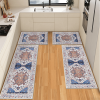 Boho Kitchen Rug Sets 3 Piece with Runner Non Slip Kitchen Rugs and Mats Washable Kitchen Mats for Floor Thick Kitchen Floor Mat Carpet Runner Rugs f