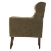 Modern Accent Chair Upholstered Foam Filled Living Room Chairs Comfy Reading Chair Mid Century Modern Chair with Chenille Fabric Lounge Arm Chairs Ar